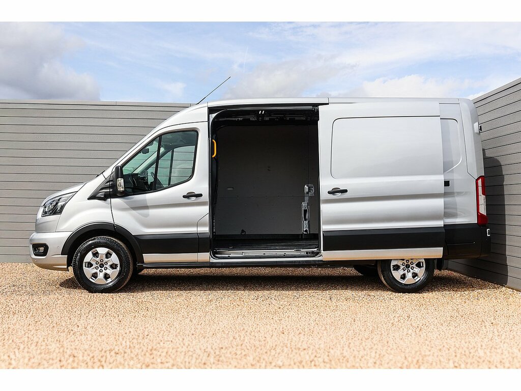 Ford Transit Custom 350 Ecoblue Limited WN74OYP Silver #6