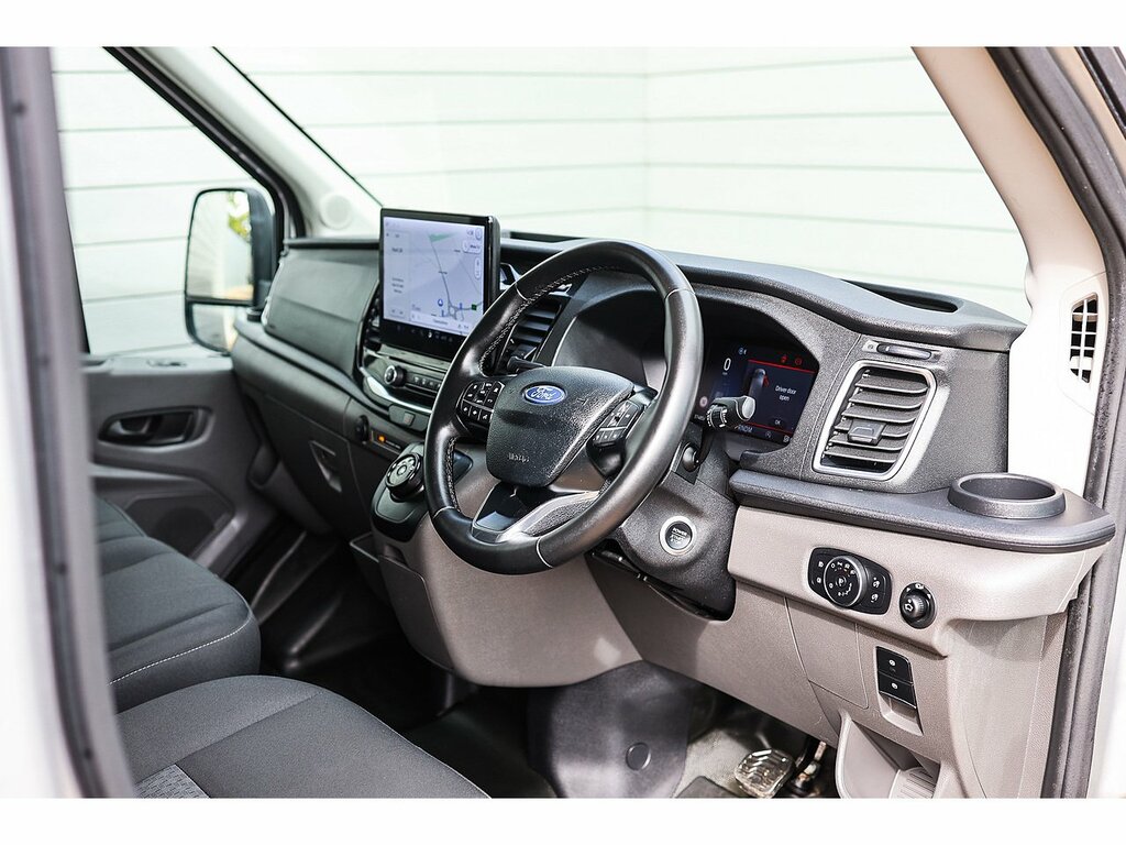 Ford Transit Custom 350 Ecoblue Limited WN74OYP Silver #2