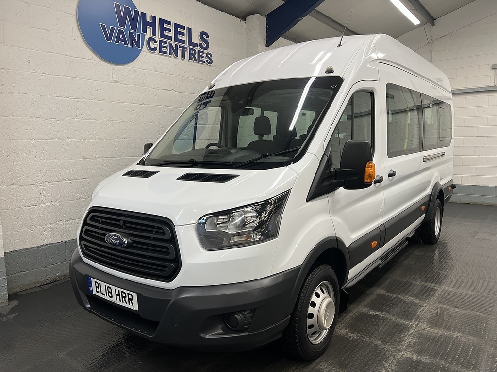 Ford Transit Custom 2.2 Tdci 460 Hdt Minibus L4 H3 White