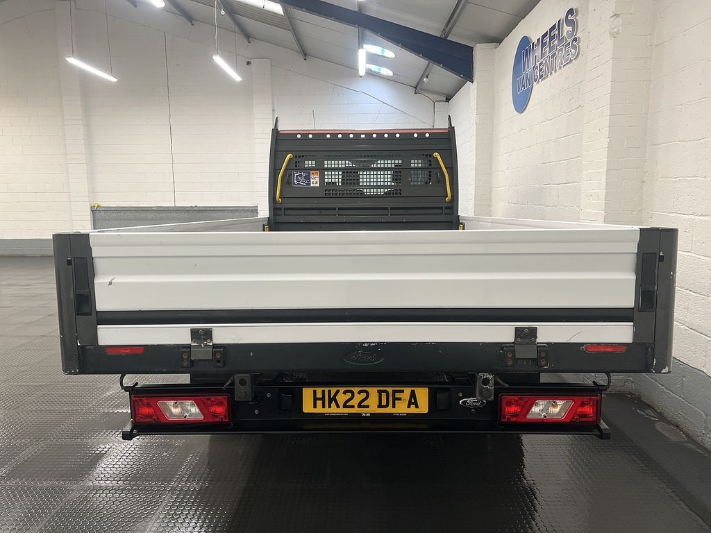 Ford Transit Custom 2.0 350 Ecoblue Hd Leader Dropside Manu HK22DFA White #4