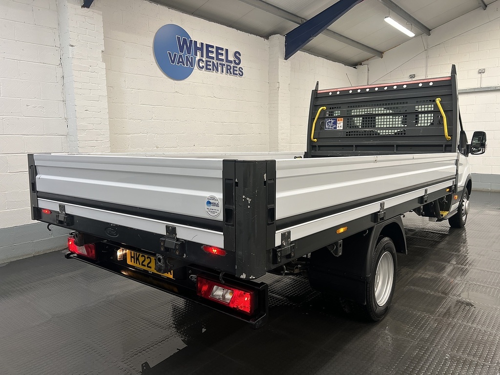 Ford Transit Custom 2.0 350 Ecoblue Hd Leader Dropside Manu HK22DFA White #5