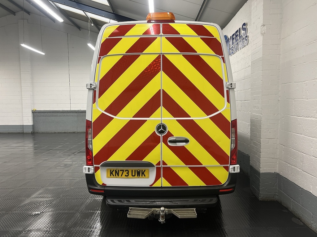 Mercedes-Benz Sprinter 2.0 315 Cdi Progressive Panel Van Manua KN73UWK White #3