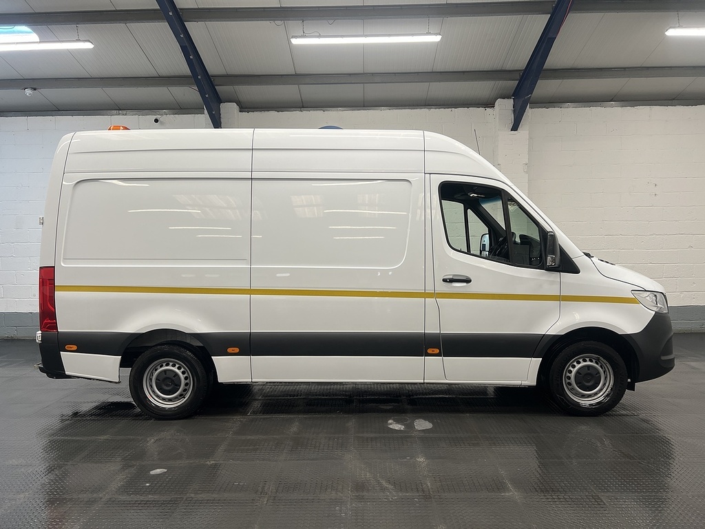 Mercedes-Benz Sprinter 2.0 315 Cdi Progressive Panel Van Manua KN73UWK White #5