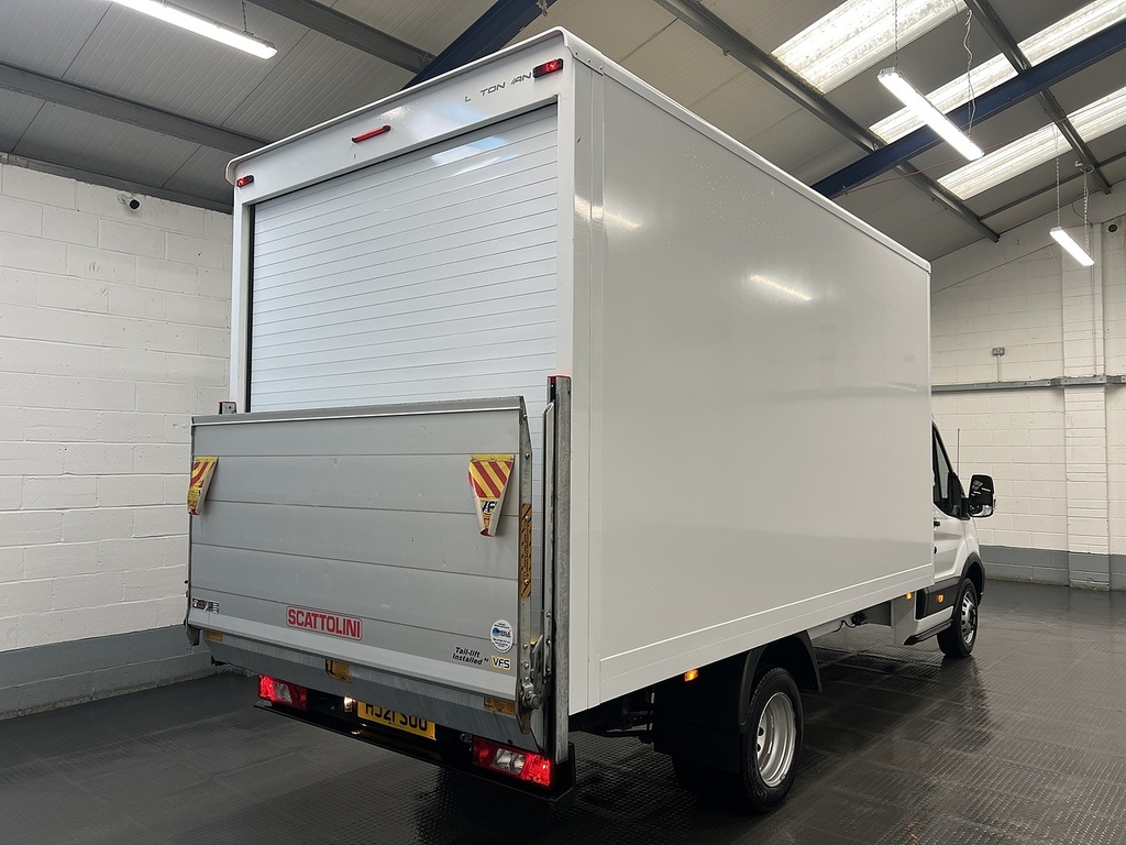 Ford Transit Custom 2.0 350 Ecoblue Hd Leader Luton HJ21SOU White #3