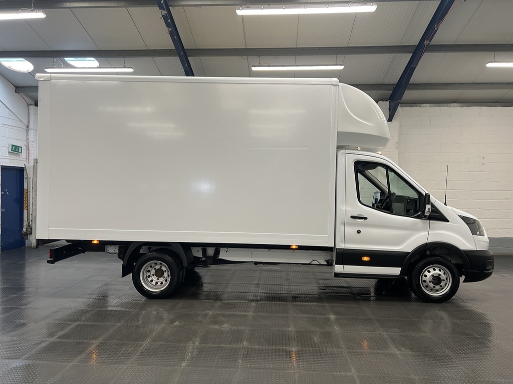Ford Transit Custom 2.0 350 Ecoblue Hd Leader Luton HJ21SOU White #4