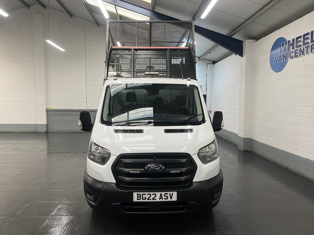 Ford Transit Custom 2.0 350 Ecoblue Hd Leader Tipper BG22ASV White #6