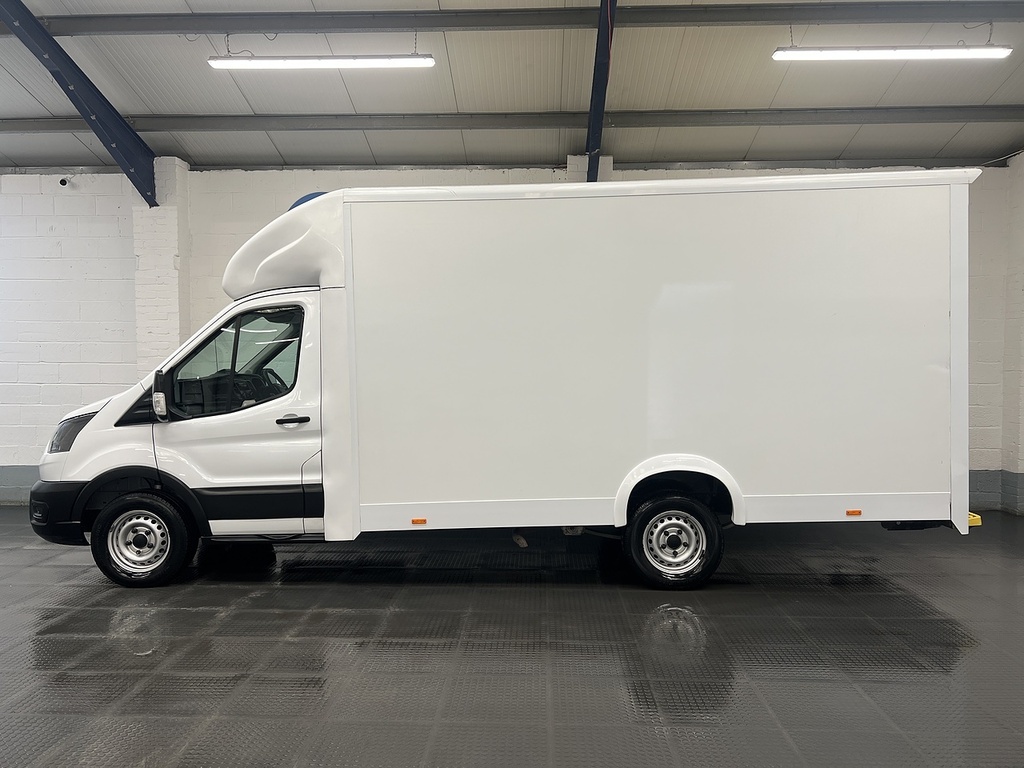 Ford Transit Custom 2.0 350 Ecoblue Leader Luton Fwd BP22VLG White #2