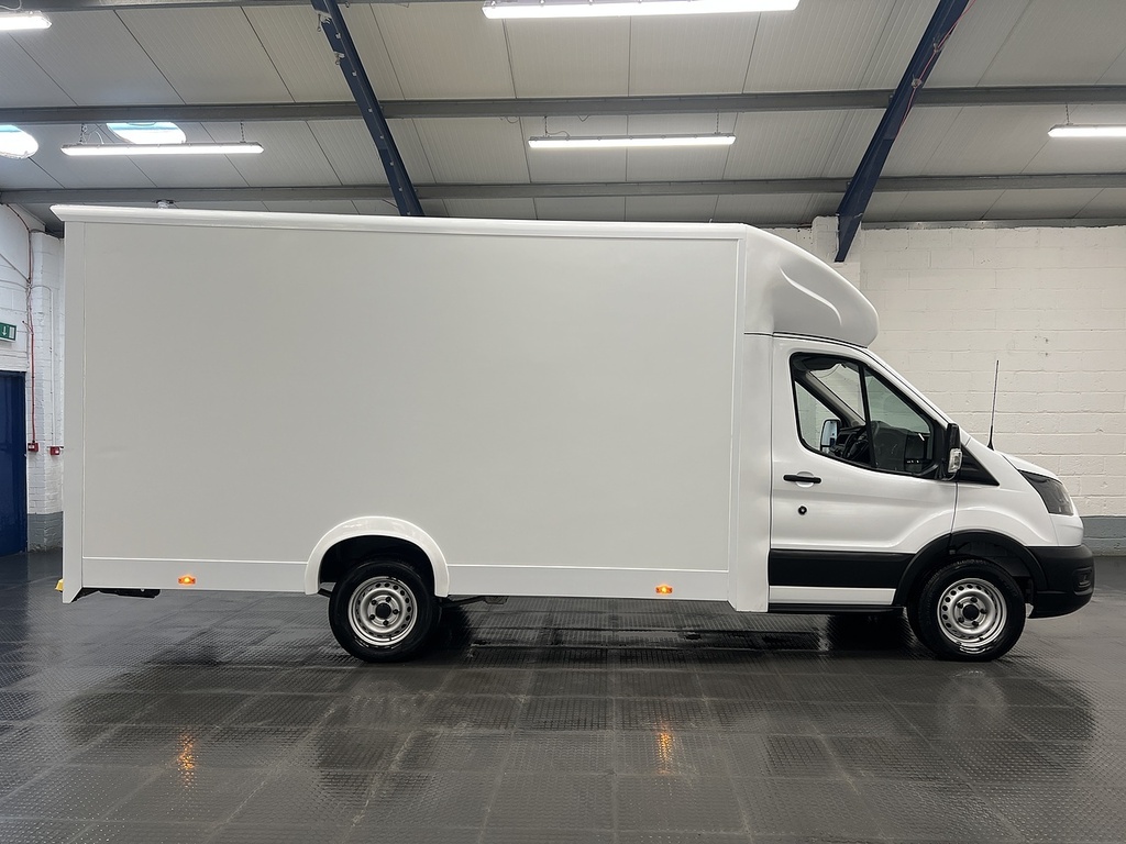 Ford Transit Custom 2.0 350 Ecoblue Leader Luton Fwd BP22VLG White #3