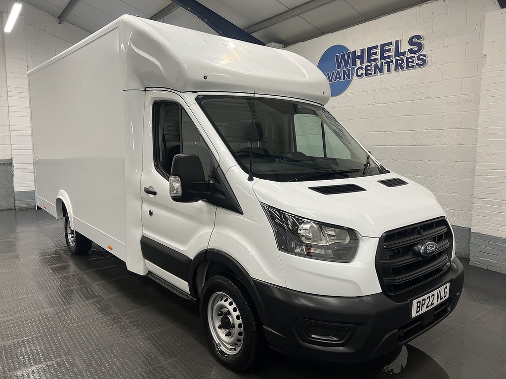 Ford Transit Custom 2.0 350 Ecoblue Leader Luton Fwd BP22VLG White #4