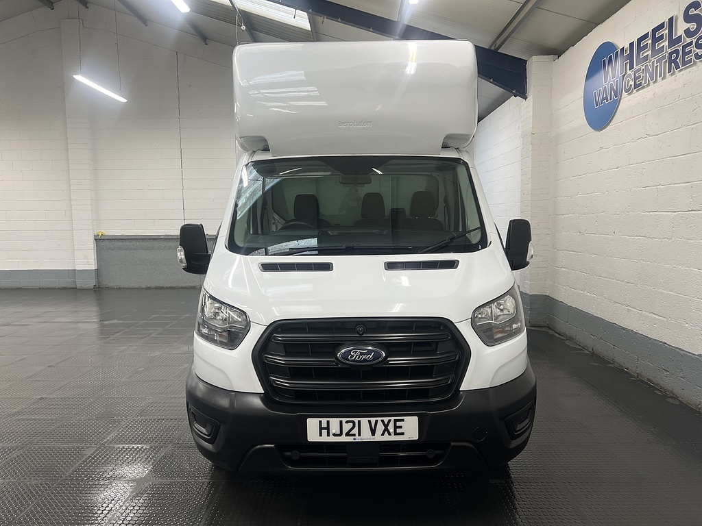 Ford Transit Custom 2.0 350 Ecoblue Leader Luton Rwd HJ21VXE White #6