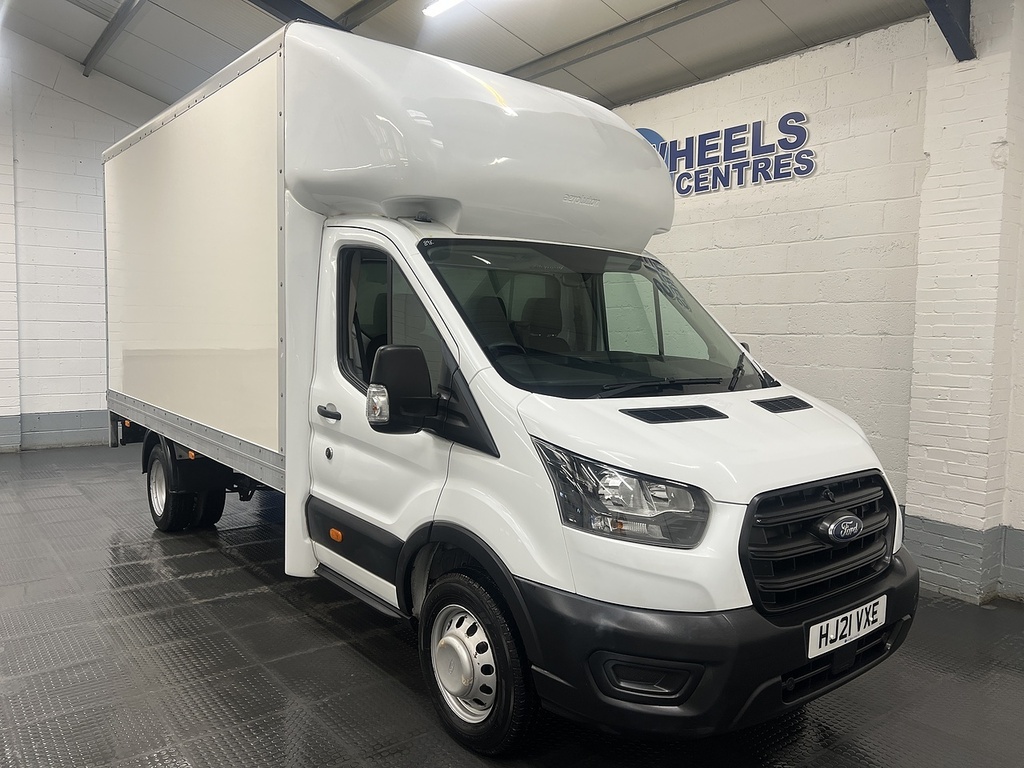 Ford Transit Custom 2.0 350 Ecoblue Leader Luton Rwd HJ21VXE White #5
