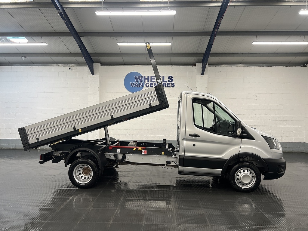 Ford Transit Custom 2.0 350 Ecoblue Hd Leader Tipper FG23ABX Silver #4
