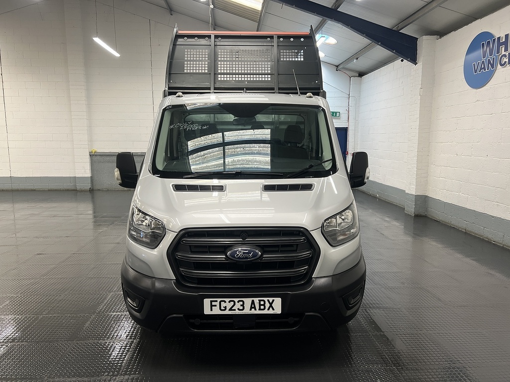 Ford Transit Custom 2.0 350 Ecoblue Hd Leader Tipper FG23ABX Silver #6
