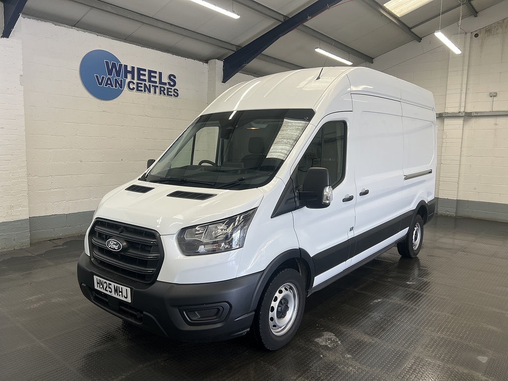 Ford Transit Custom 2.0 350 Ecoblue Leader Panel Van White