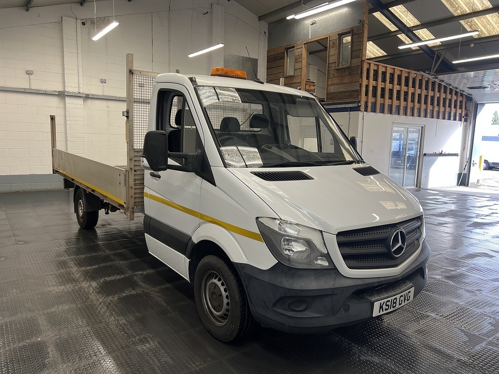 Mercedes-Benz Sprinter 314 Cdi 2.1 L3dropside 2.1 White #2