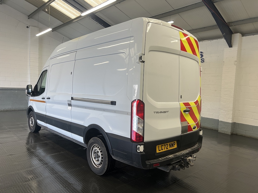 Ford Transit Custom 2.0 350 Ecoblue Leader Panel Van LC72NWP White #2