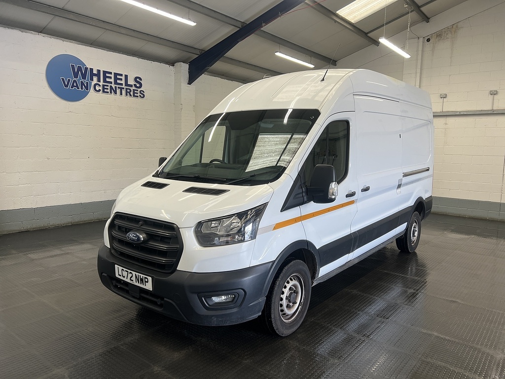 Ford Transit Custom 2.0 350 Ecoblue Leader Panel Van White