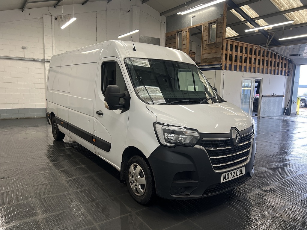 Renault Master 2.3 Dci 35 Business Panel Van F White #4