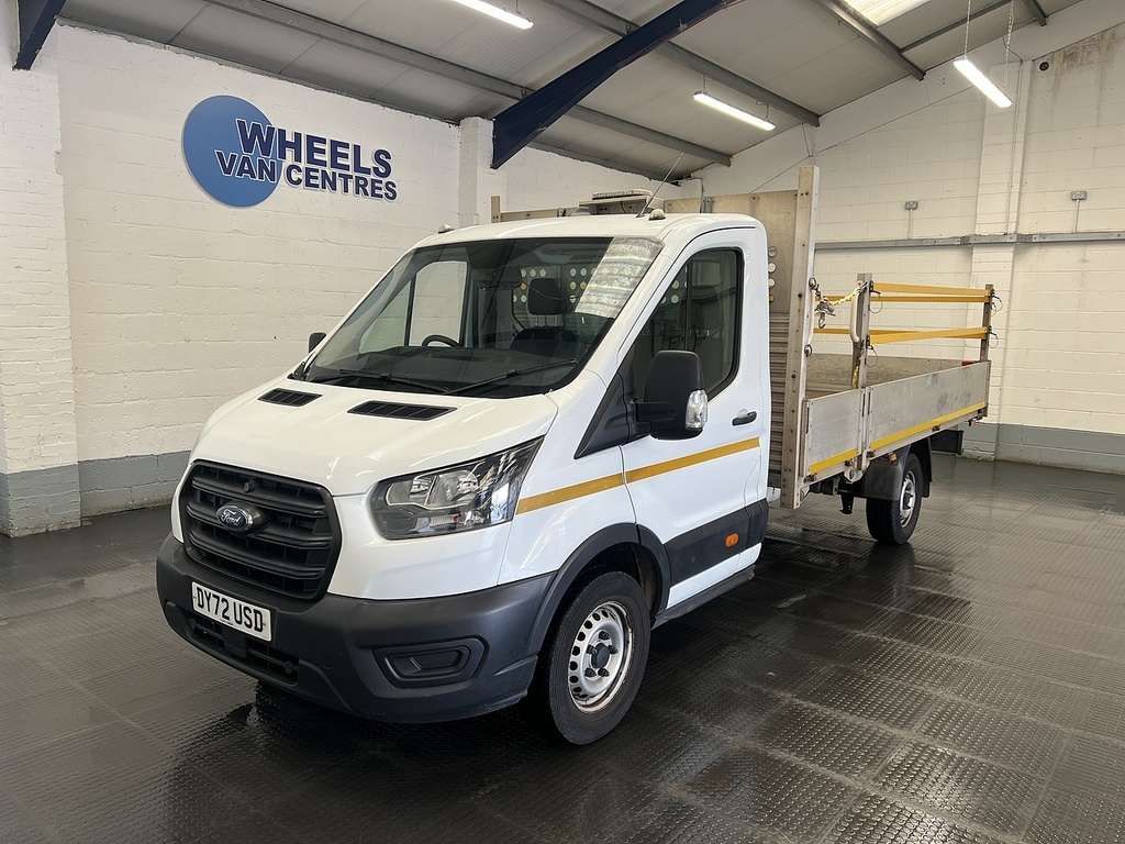 Ford Transit Custom 2.0 350 Ecoblue Hd Leader L4dropside M White