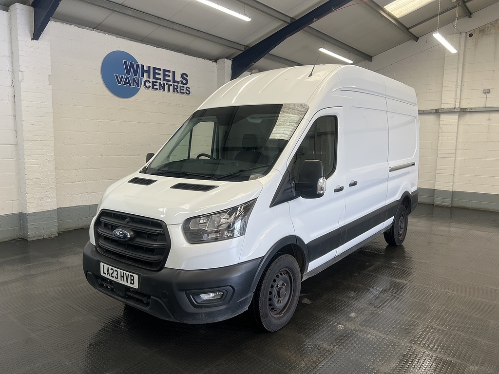 Ford Transit Custom 2.0 350 Ecoblue Leader Panel Van White