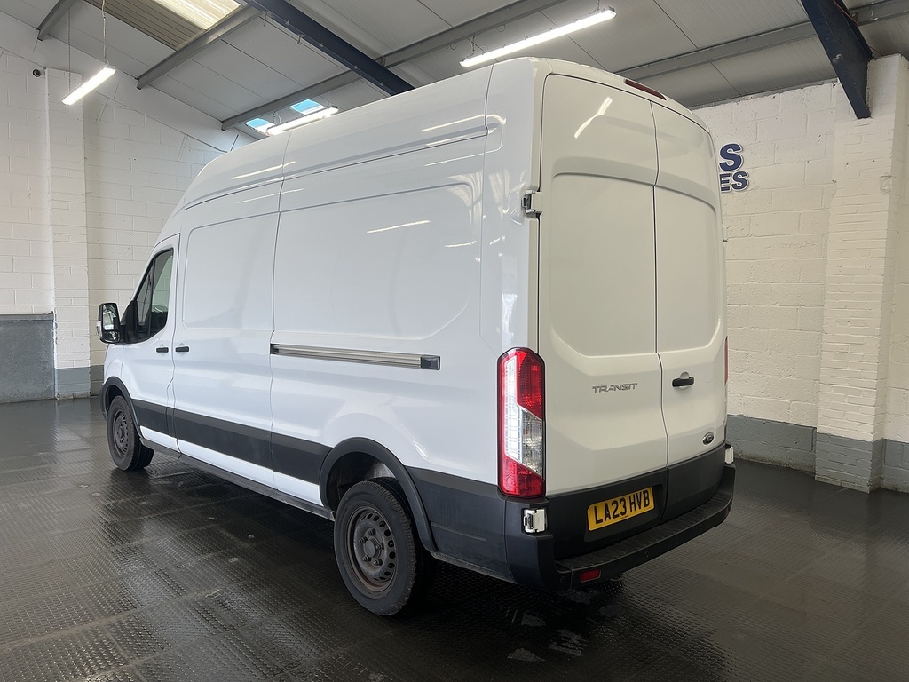 Ford Transit Custom 2.0 350 Ecoblue Leader Panel Van LA23HVB White #2