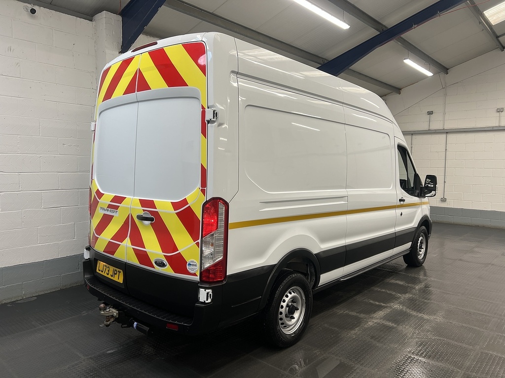 Ford Transit Custom 2.0 350 Ecoblue Leader Panel Van LJ73JPT White #5