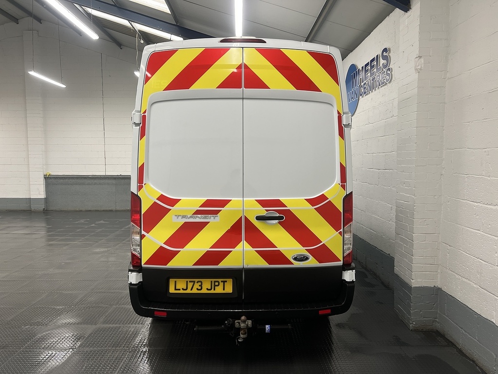 Ford Transit Custom 2.0 350 Ecoblue Leader Panel Van LJ73JPT White #4