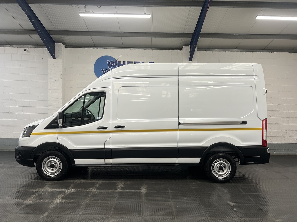 Ford Transit Custom 2.0 350 Ecoblue Leader Panel Van LJ73JPT White #2