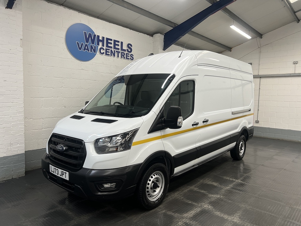 Ford Transit Custom 2.0 350 Ecoblue Leader Panel Van White