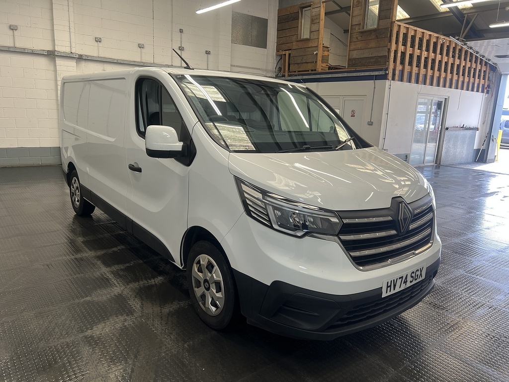 Renault Trafic 2.0 Dci Blue Ll30 Advance Panel Van Man HV74SGX White #3