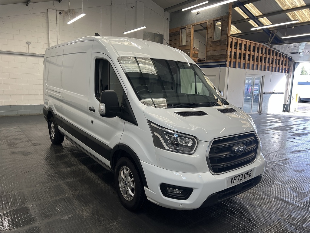 Ford Transit Custom 2.0 350 Ecoblue Limited Panel Van Manua YP73OFE White #4