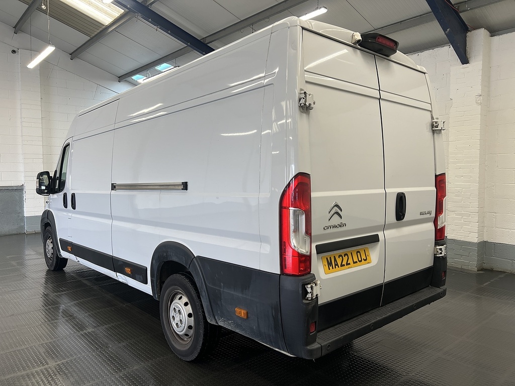 Citroen Relay 2.2 Bluehdi 35 Enterprise Panel Van Man White #2