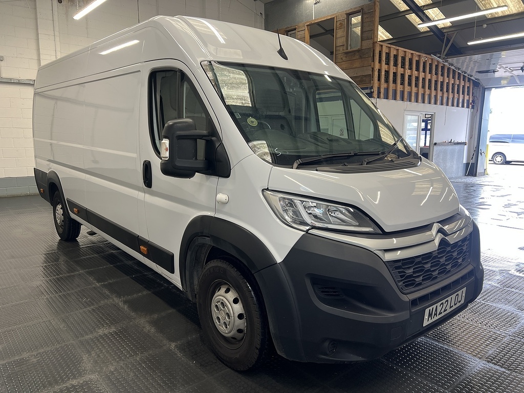 Citroen Relay 2.2 Bluehdi 35 Enterprise Panel Van Man White #4