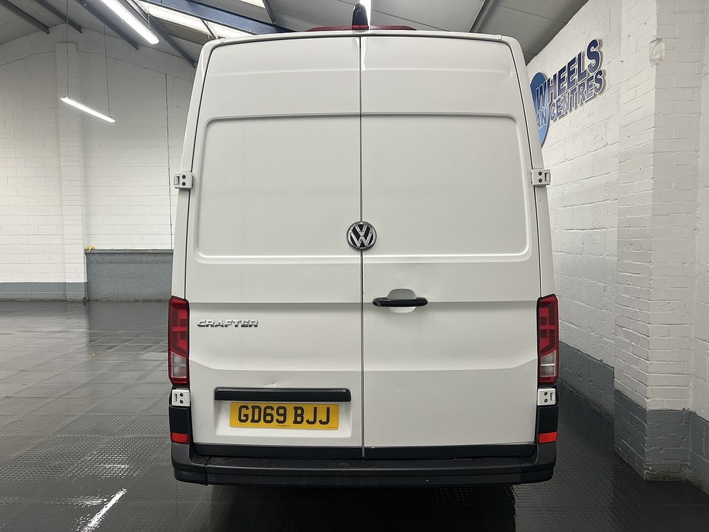 Volkswagen Crafter 2.0 Tdi Cr35 Startline Panel Van White #4