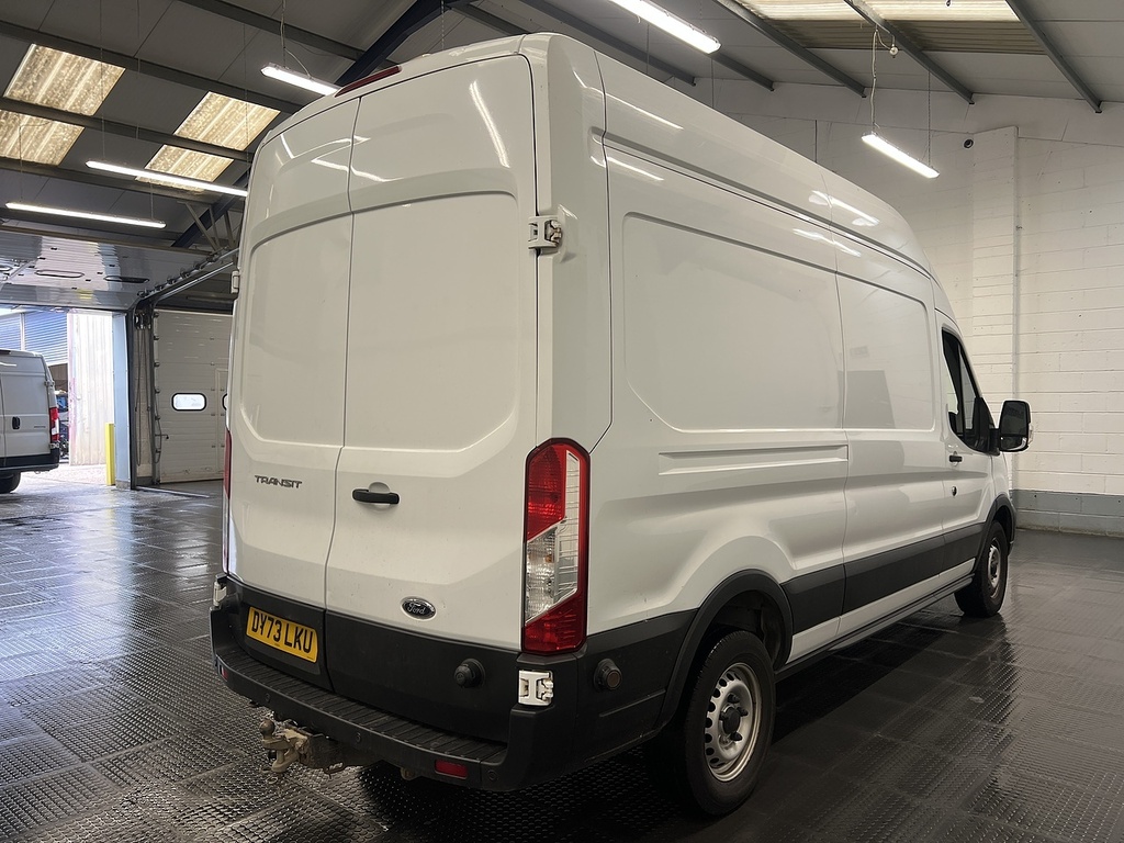 Ford Transit Custom 2.0 350 Ecoblue Leader Panel Van DY73LKU White #3