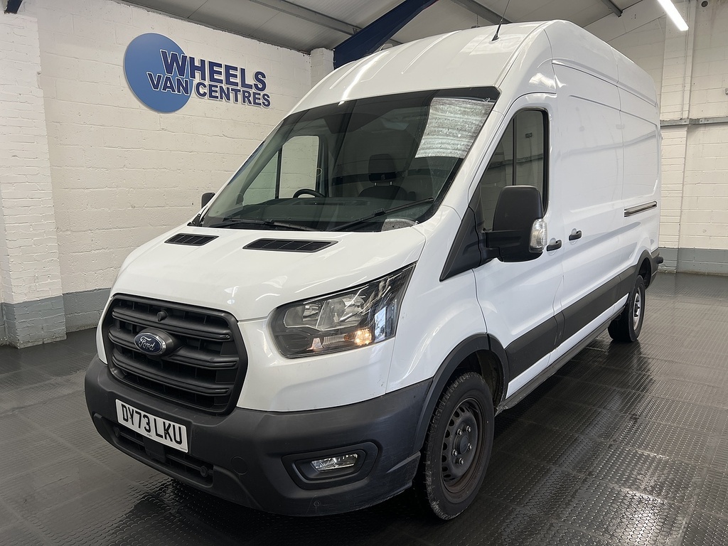 Ford Transit Custom 2.0 350 Ecoblue Leader Panel Van White
