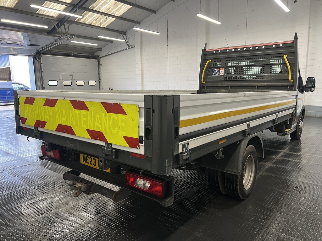 Ford Transit Custom 350 Ecoblue Leader 2.0 Dropside ME23HSF White #2