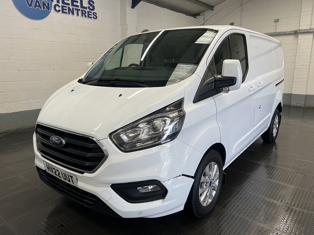 Ford Transit Custom 2.0 300 Ecoblue Limited Panel Van Manua White
