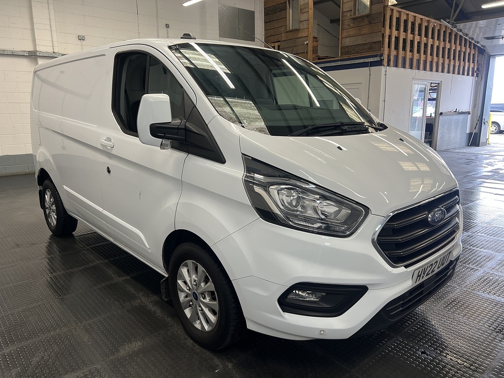 Ford Transit Custom 2.0 300 Ecoblue Limited Panel Van Manua HV22UUT White #3