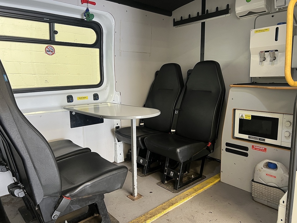 Ford Transit Custom 2.0 350 Ecoblue Leader Panel Van YP71ZDV White #6