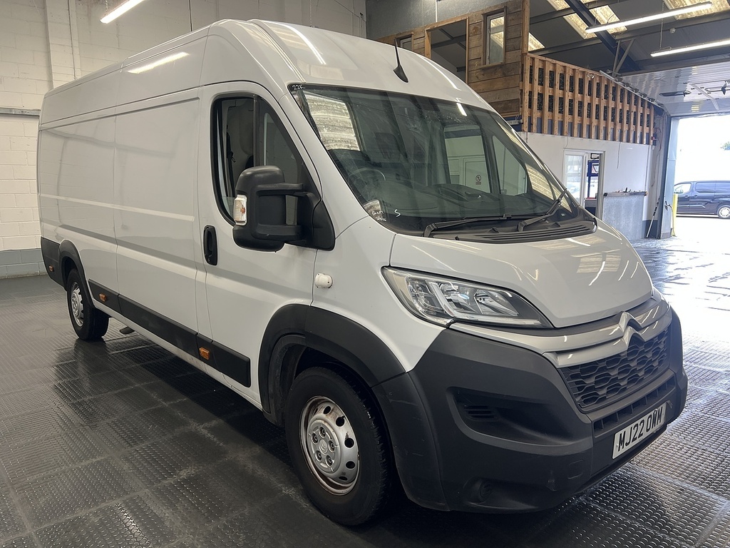 Citroen Relay 2.2 Bluehdi 35 Enterprise Panel Van Man White #3