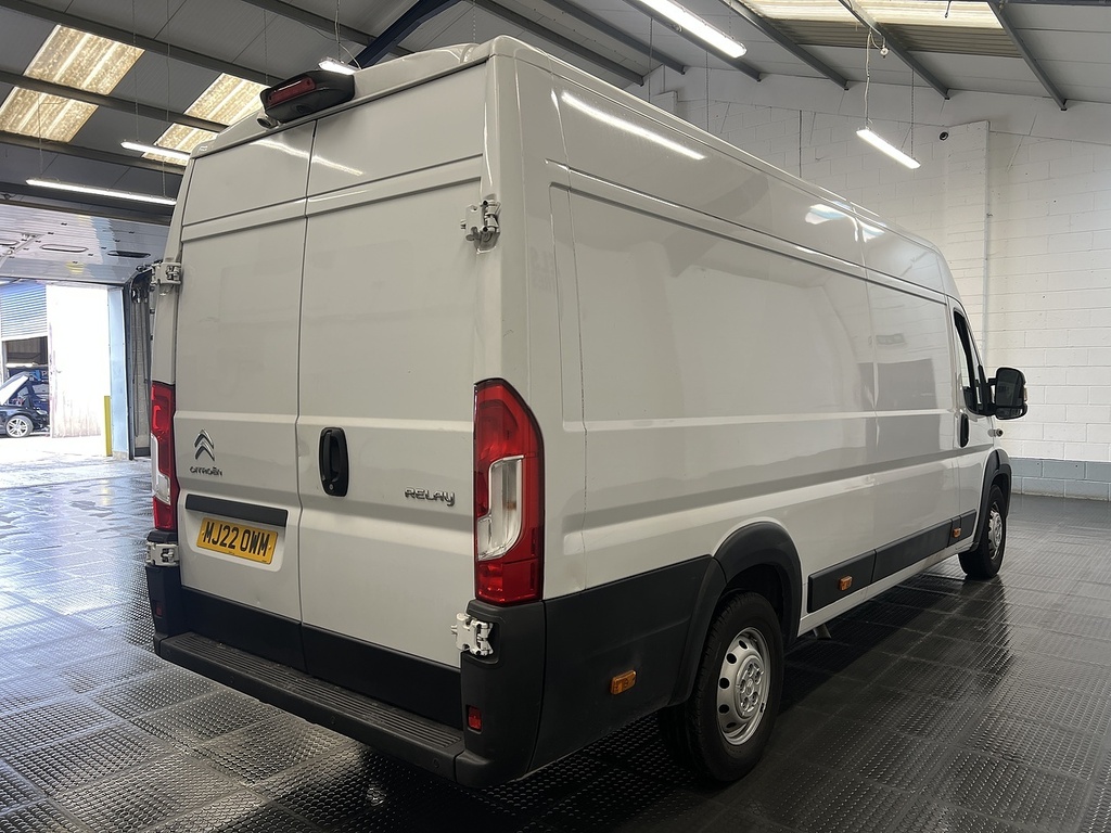 Citroen Relay 2.2 Bluehdi 35 Enterprise Panel Van Man White #2