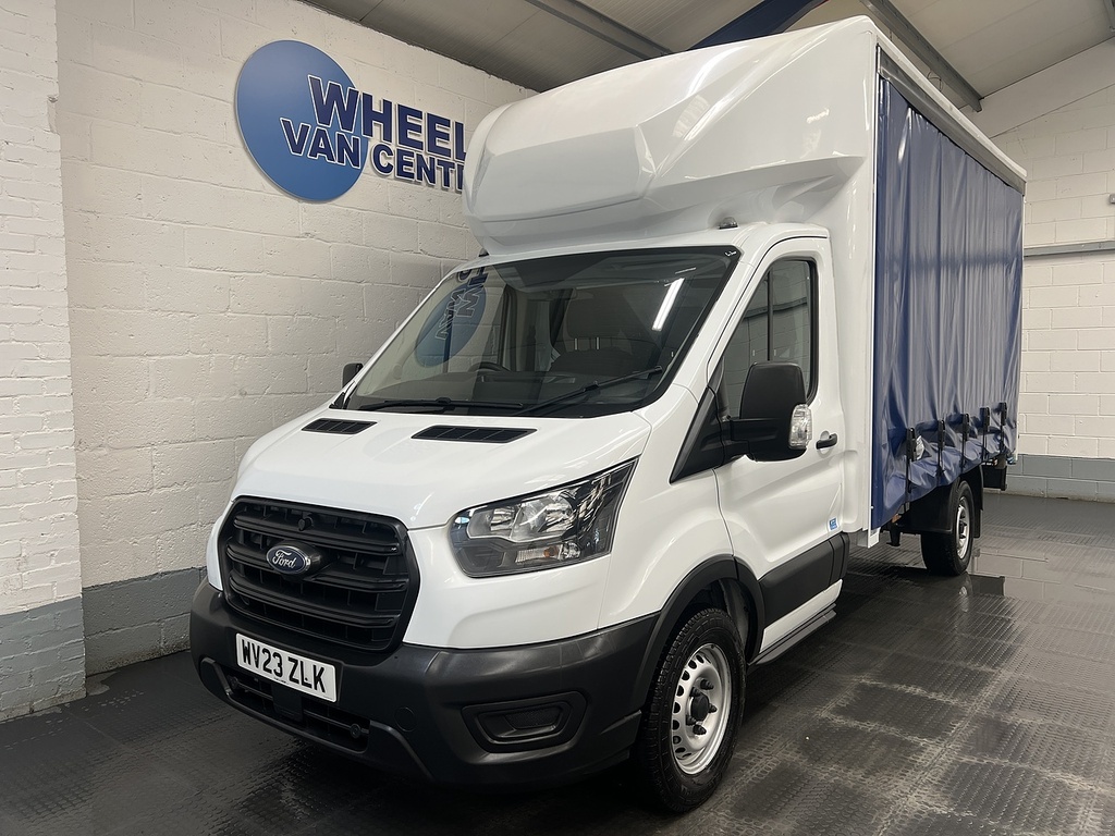 Ford Transit Custom Transit 2.0 350 Ecoblue Leader Fwd L4 Euro 6 Ss White