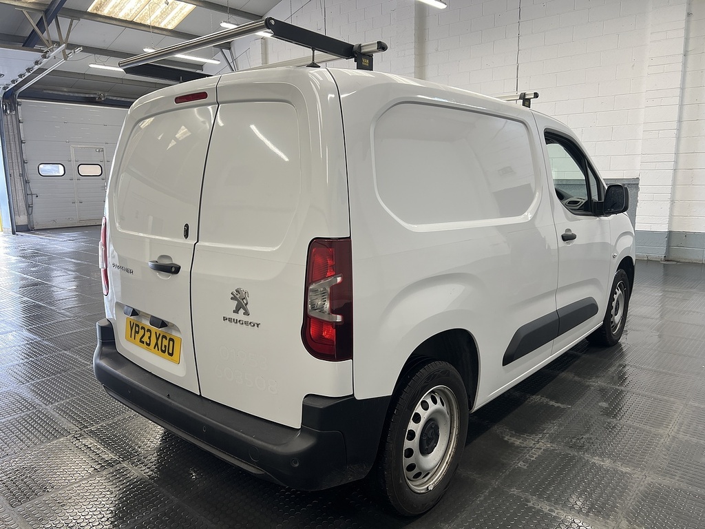 Peugeot Partner 1.5 Bluehdi 1000 Professional Premium Standard P White #3