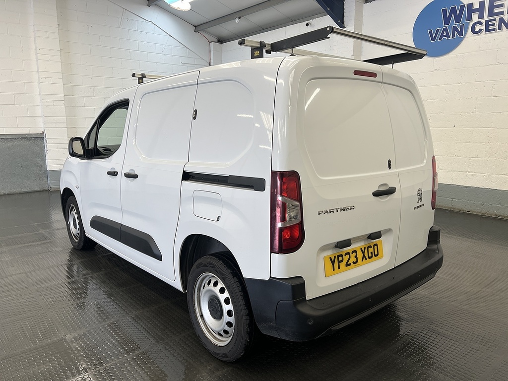 Peugeot Partner 1.5 Bluehdi 1000 Professional Premium Standard P White #2