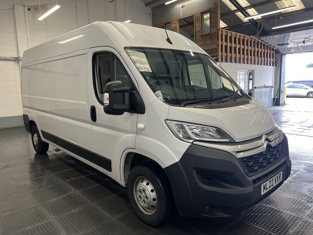 Citroen Relay 2.2 Bluehdi 35 Enterprise Panel Van Man White #4