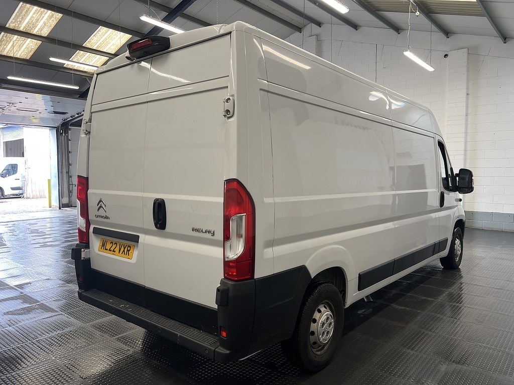 Citroen Relay 2.2 Bluehdi 35 Enterprise Panel Van Man White #3