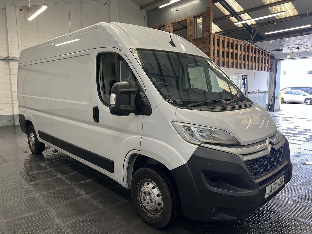Citroen Relay 2.2 Bluehdi 35 Enterprise Panel Van Man White #4