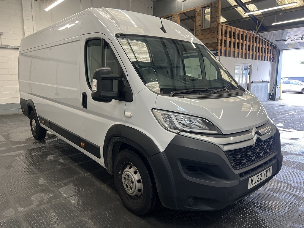 Citroen Relay 2.2 Bluehdi 35 Enterprise Panel Van Man White #4