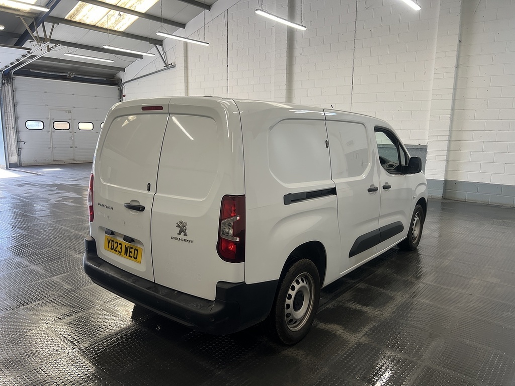 Peugeot Partner 1.5 Bluehdi 950 Professional Premium Long Panel White #3